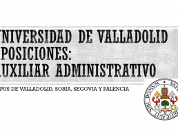 Auxiliar Administrativo Universidad de Valladolid