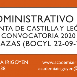 Administrativo PI JCyL 2020
