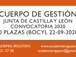 Gestión turno libre JCyL 2020