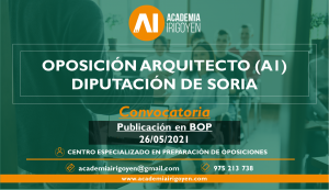 Oposición Arquitecto Diputación de Soria