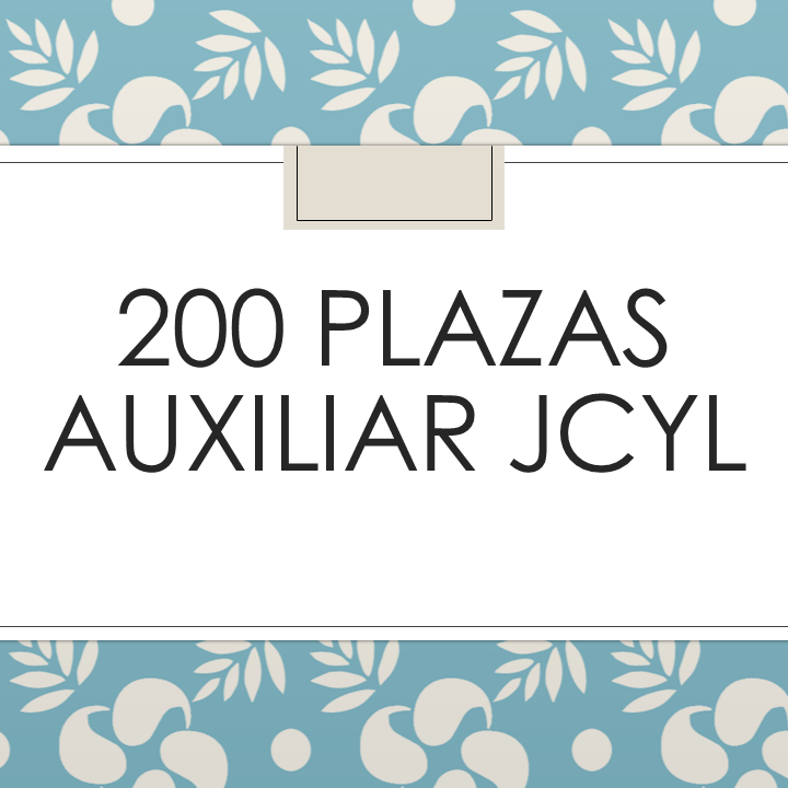 Auxiliar Administrativo Convocatoria 2022 Junta de Castilla y León