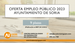 OEP 2023 Ayuntamiento de Soria