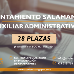Auxiliar Administrativo- Ayuntamiento Salamanca