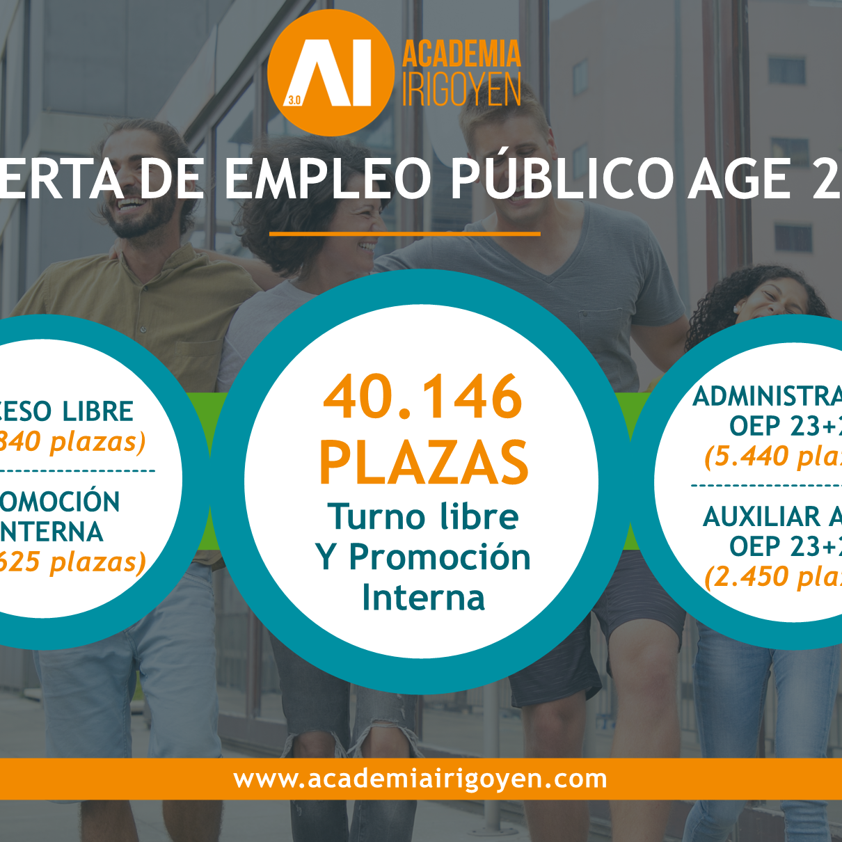 OFERTA DE EMPLEO PLAZAS 2024 AGE