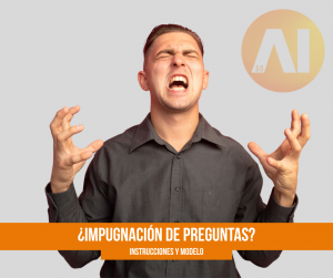 Impugnación preguntas examen oposiciones