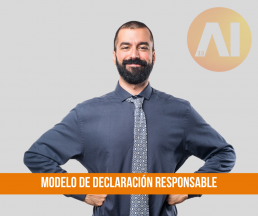 Modelo declaración responsable Oposiciones