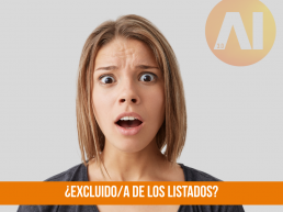 ¿Excluido/a de los listados?