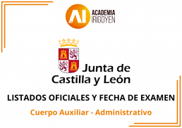 opositores entrando al examen de la junta de castilla y león 2026 listado definitivo admitidos auxiliar y administrativo jcyl 2026