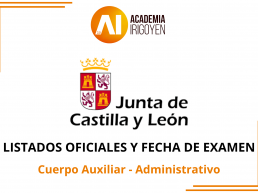 opositores entrando al examen de la junta de castilla y león 2026 listado definitivo admitidos auxiliar y administrativo jcyl 2026