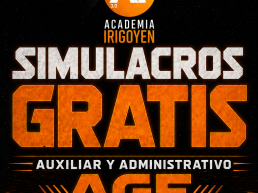 Simulacros gratis AGE de Auxiliar Administrativo y Administrativo Academia Irigoyen