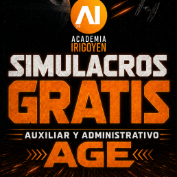 Simulacros gratis AGE de Auxiliar Administrativo y Administrativo Academia Irigoyen