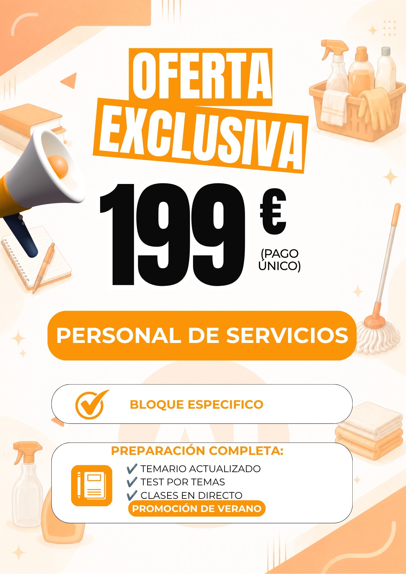 Preparación Personal de Servicios Junta Castilla y León Academia Irigoyen