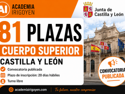 Cuerpo Superior Castilla y León convocatoria de 81 plazas 2026