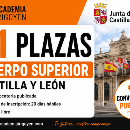 Cuerpo Superior Castilla y León convocatoria de 81 plazas 2026