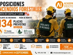 Oposiciones Incendios Forestales JCyL 2026 Vigilante de Incendios y Peón de Montes